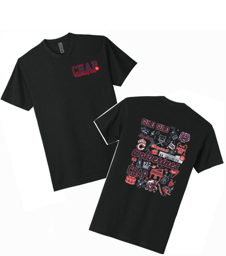 CHS Patrons Collage Tee- 2 Colors