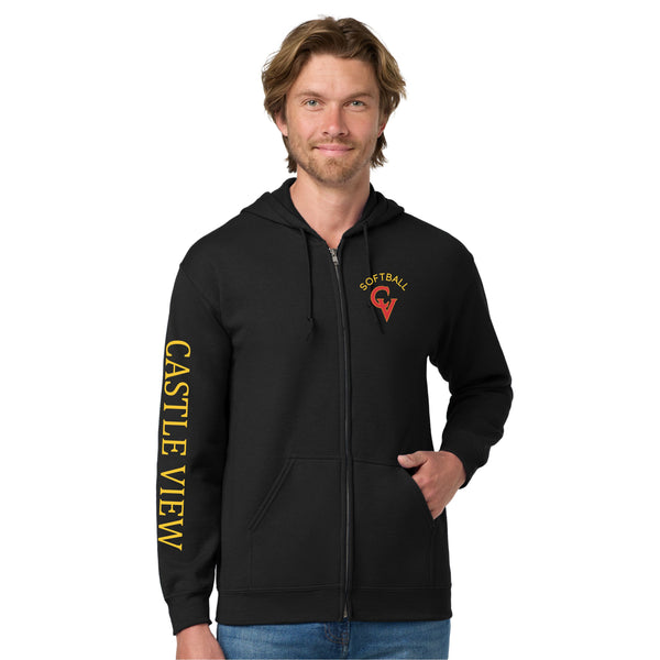 CV Softball Full Zip Hoodie- 3 Colors