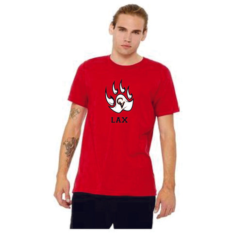 Castle View LAX Bella Canvas Tee- LOGO Design