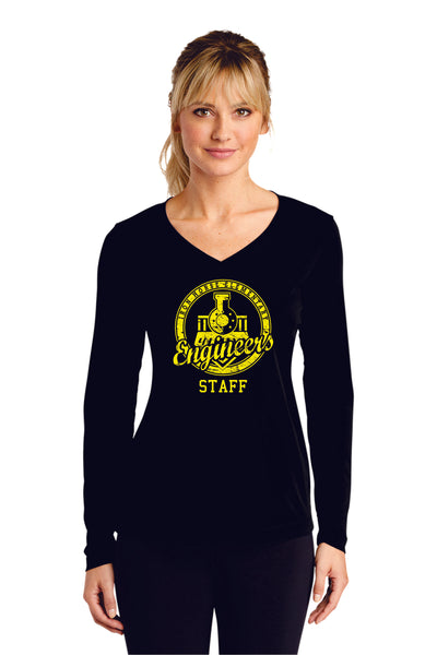 Iron Horse STAFF Wicking Long Sleeve Tee- Ladies, Unisex, and Youth