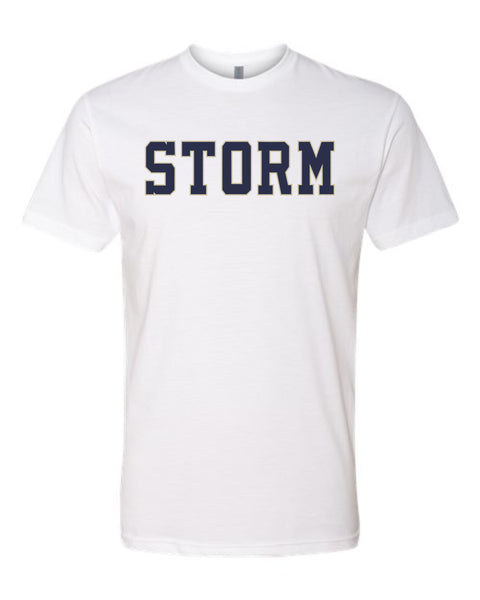 Storm Baseball Unisex BLOCK Tee- matte and glitter