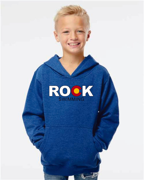 ROCK Swimming Unisex and Youth Hoodie- 4 colors- Matte or Glitter