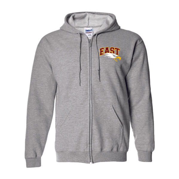 EAST MS Zip Up Hoodie- 2 Colors