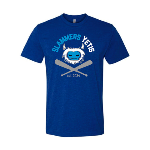 Slammers Yetis Basic Tee- Matte or Glitter