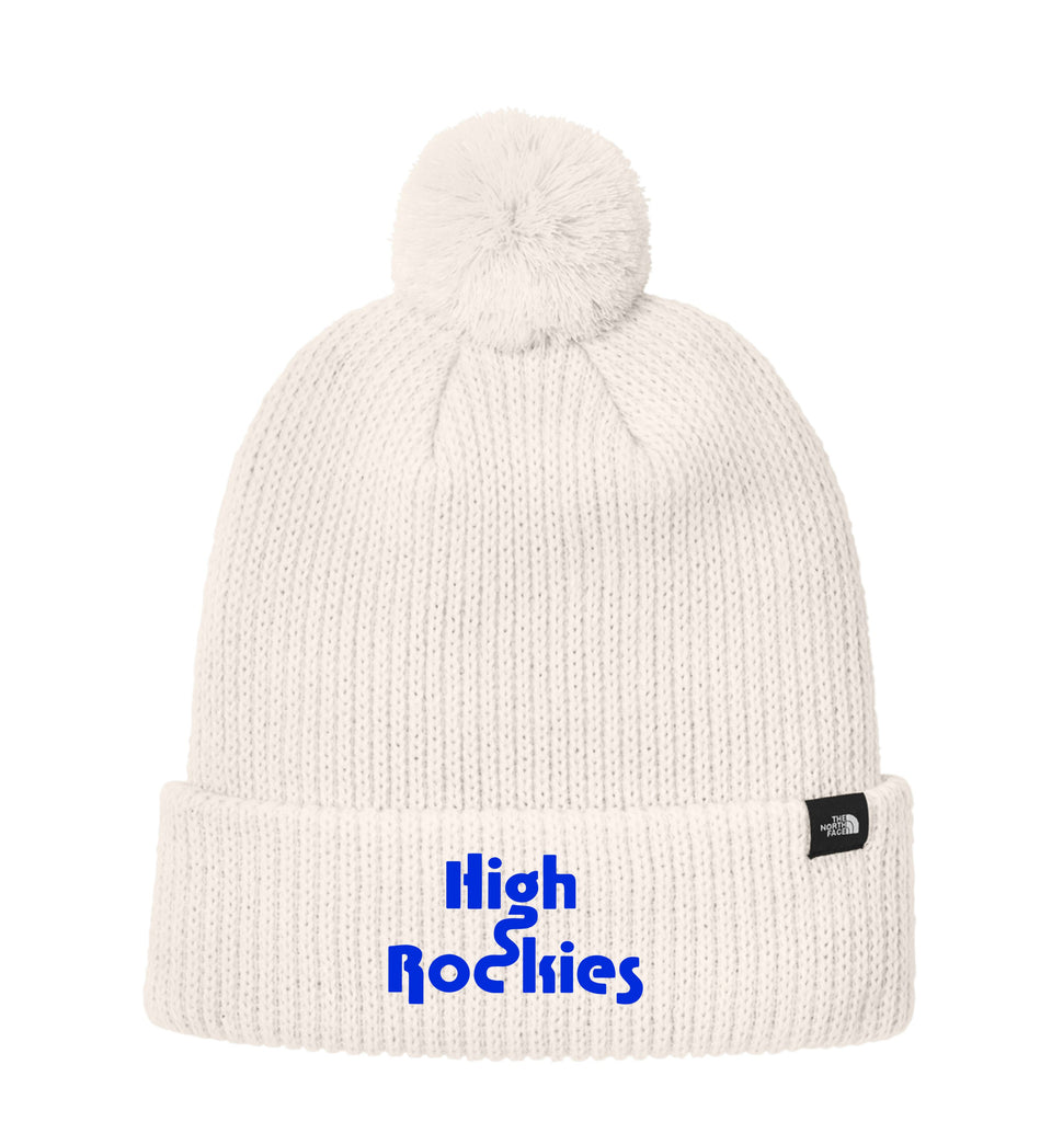 High Rockies North Face Pom Beanie