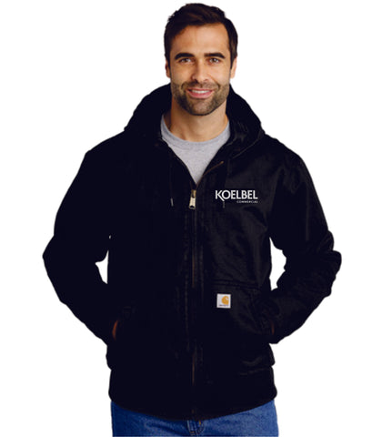 KOELBEL Commercial Carhartt Washed Duck Active Jacket