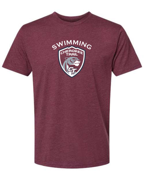 CT Swimming Unisex Tee- Matte or Glitter