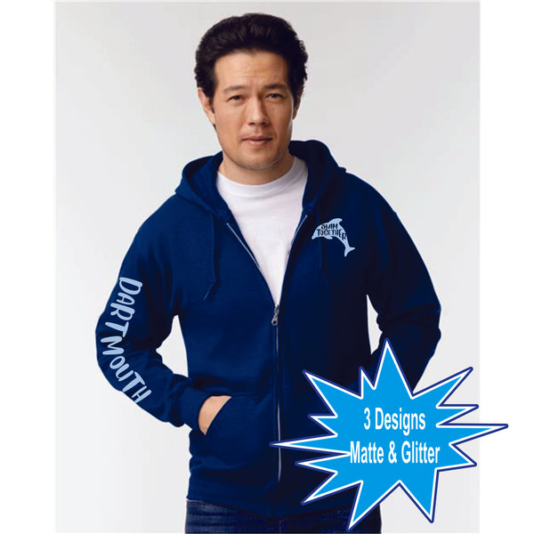 Dartmouth Zip Up Hoodie- 4 Colors