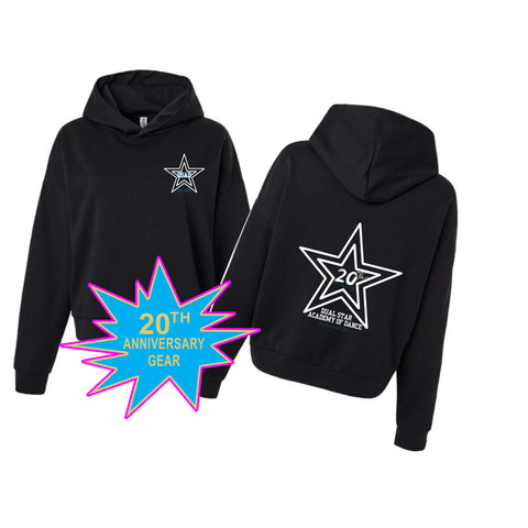 Dual Star 20th ANNIVERSARY STAR Hoodie- Ladies, Youth, and Unisex