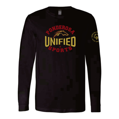 Pondo Unified Long Sleeve Tee- Matte or Glitter