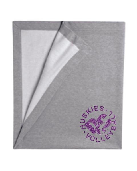 DCHS VOLLEYBALL Blanket- Matte or Glitter