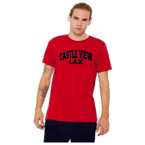 Castle View LAX Bella Canvas Tee- ARC Design