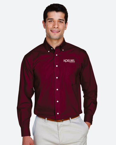 KOELBEL Commercial Devon & Jones® Mens Solid Broadcloth Woven Shirt