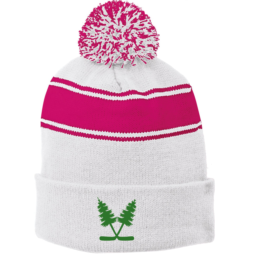 Conifer Trees Pom Beanie