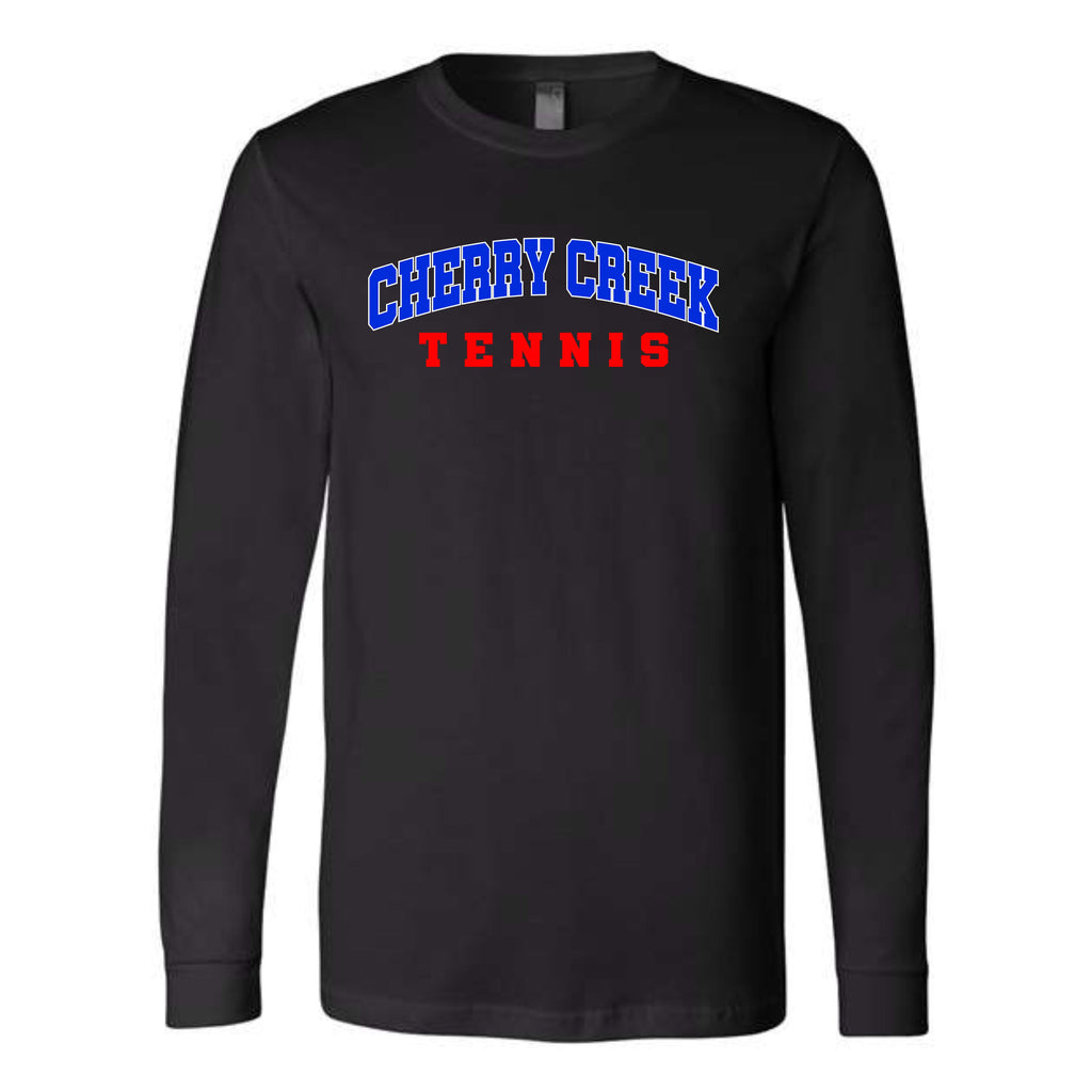 Creek Tennis Long Sleeve Black ARC Tee