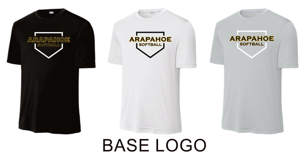 AHS Softball Wicking Short Sleeve Tee - Youth, Ladies, Unisex