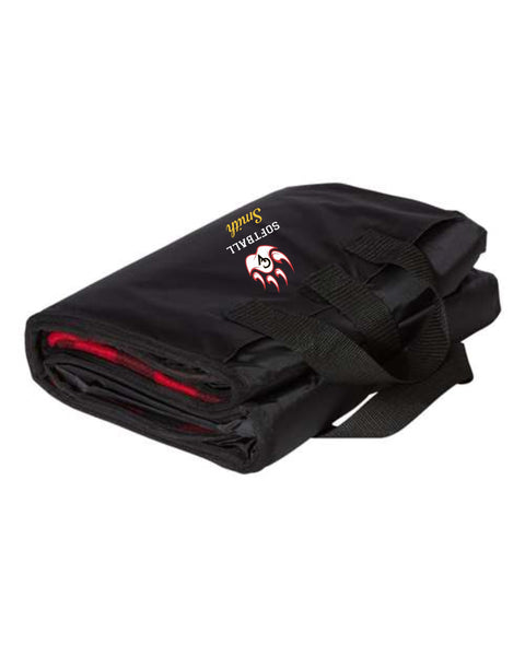CV Softball Buffalo Plaid Picnic Blanket