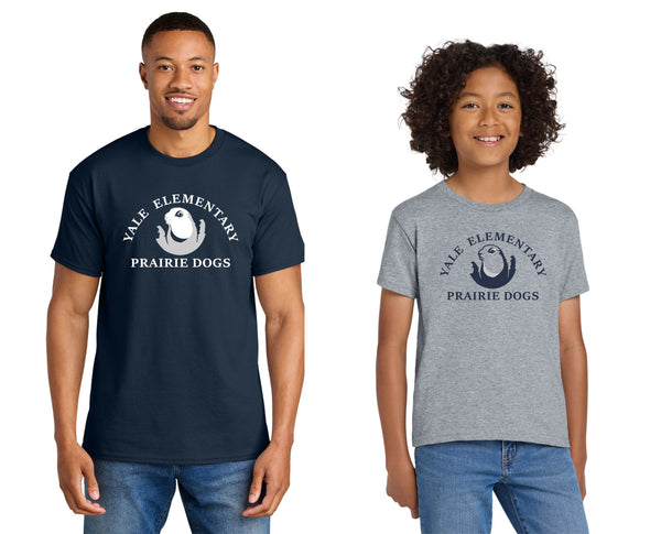 Yale Elementary Basic Tee ARC Design- Matte or Glitter
