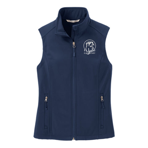 Yale Elementary Soft Shell Vest- Ladies and Unisex