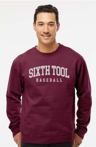 6th Tool Crewneck Sweatshirt- matte and glitter