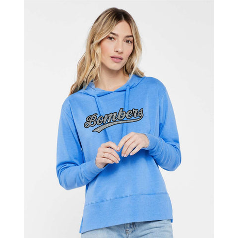 Bombers Ladies Vintage Wash Hoodie