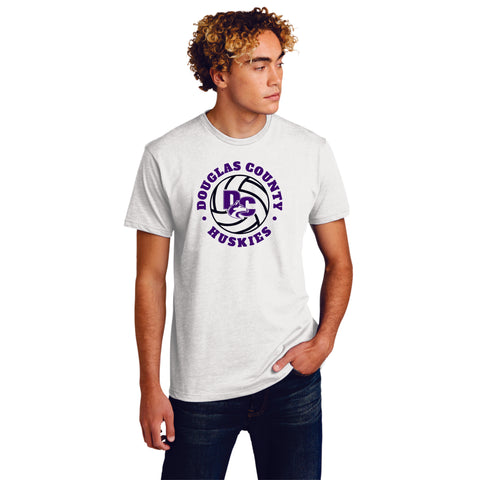DCHS Volleyball BALL Tee- Matte and Glitter