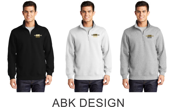 AHS Soccer 1/4 Zip Sweatshirt- 3 Colors- 2 Designs