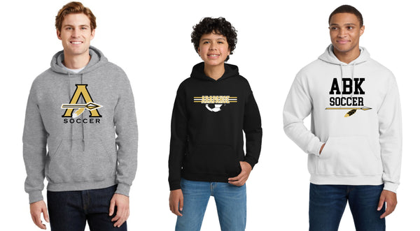 AHS Soccer Basic Hoodie- Adult and Youth -4 Designs