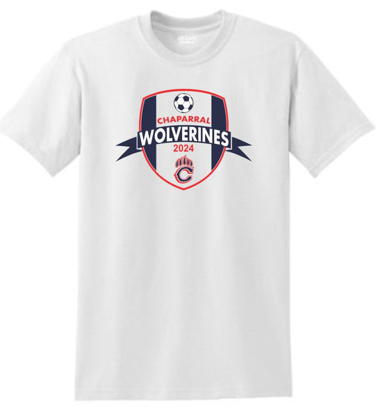 Chap Soccer Basic 2024 Tee- Matte or Glitter