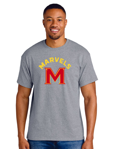 Marvels Basic "M" Tee- Matte or Glitter
