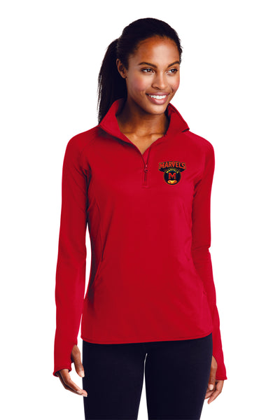 Marvels 1/4 Zip Pullover- Ladies, Unisex