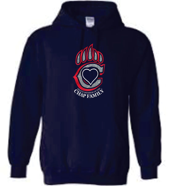 PCE Chap Family Hoodie- Adult and Youth Sizes