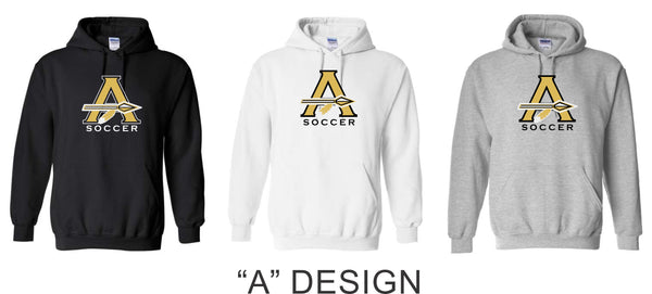 AHS Soccer Basic Hoodie- Adult and Youth -4 Designs