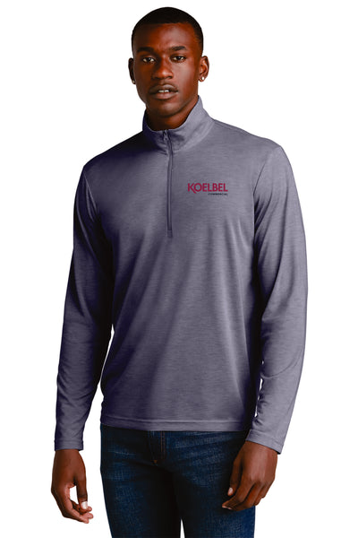 KOELBEL Commercial Sport-Tek ® PosiCharge ® Tri-Blend Wicking 1/4-Zip Pullover