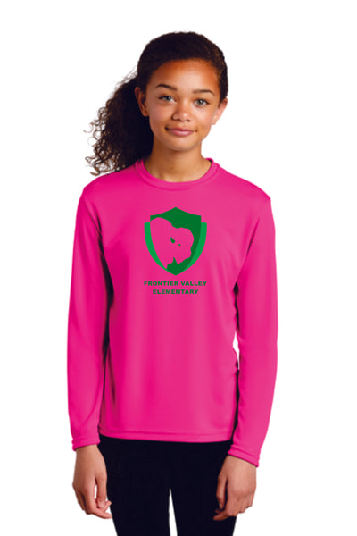 FVE Wicking Long Sleeve Tee- Ladies, Unisex, and Youth