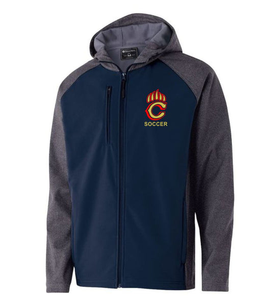 Chap Soccer Unisex Soft Shell Hooded Jacket