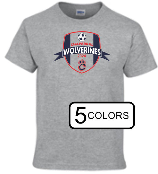 Chap Soccer Basic 2024 Tee- Matte or Glitter