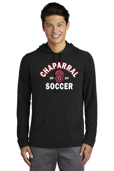 Chap Soccer Unisex Wicking Fleece Hoodie-Matte or Glitter