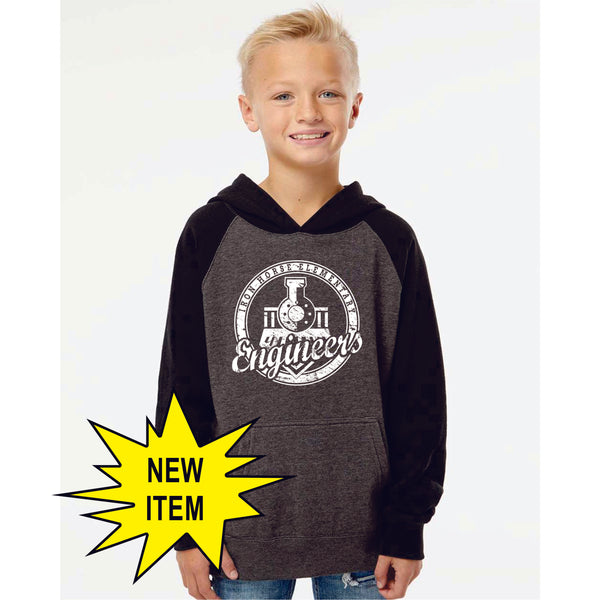 Iron Horse Youth Raglan Hoodie