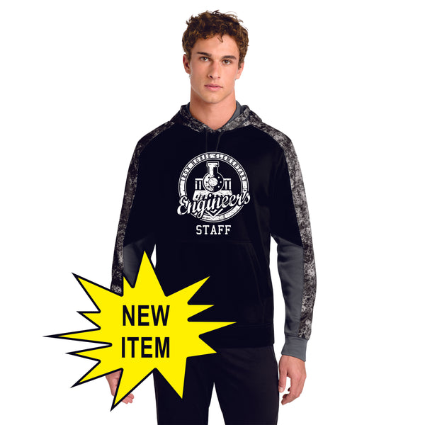 Iron Horse STAFF Colorblock Hooded Wicking Sweatshirt