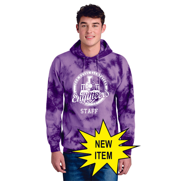 Iron Horse STAFF Tie Dye Hoodie- 3 Colors
