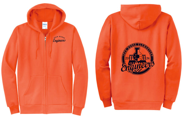 Iron Horse Neon Full Zip Hoodie- youth and adult sizes