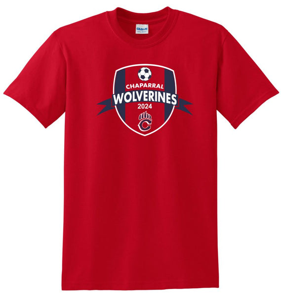 Chap Soccer Basic 2024 Tee- Matte or Glitter