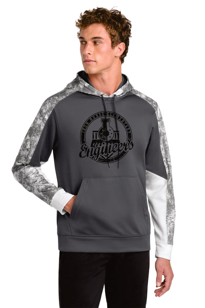 Iron Horse Colorblock Hooded Wicking Sweatshirt- Youth, Unisex Sizes