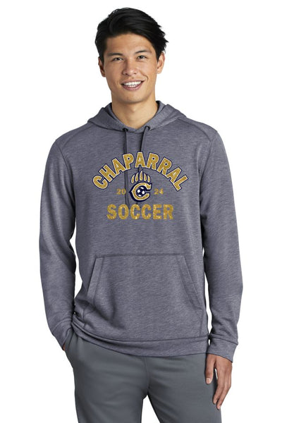 Chap Soccer Unisex Wicking Fleece Hoodie-Matte or Glitter