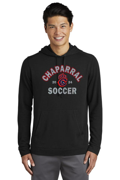 Chap Soccer Unisex Wicking Fleece Hoodie-Matte or Glitter