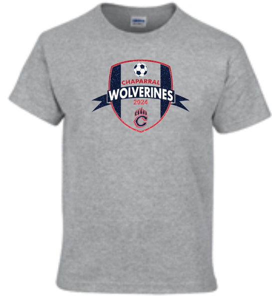 Chap Soccer Basic 2024 Tee- Matte or Glitter