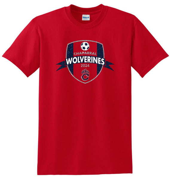 Chap Soccer Basic 2024 Tee- Matte or Glitter