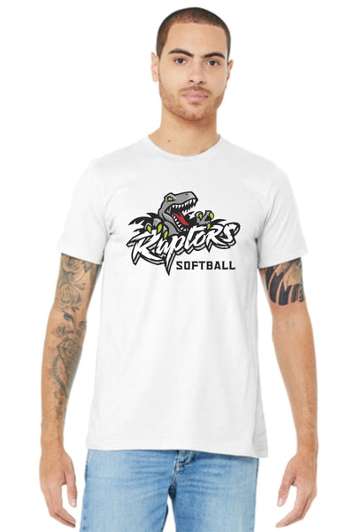 Raptors Softball RAPTOR Tee- Ladies and Unisex Sizes