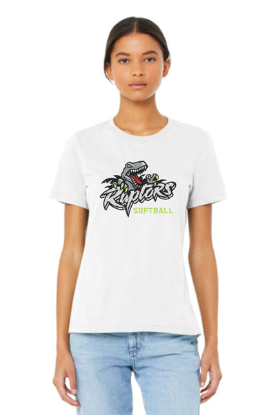 Raptors Softball RAPTOR Tee- Ladies and Unisex Sizes